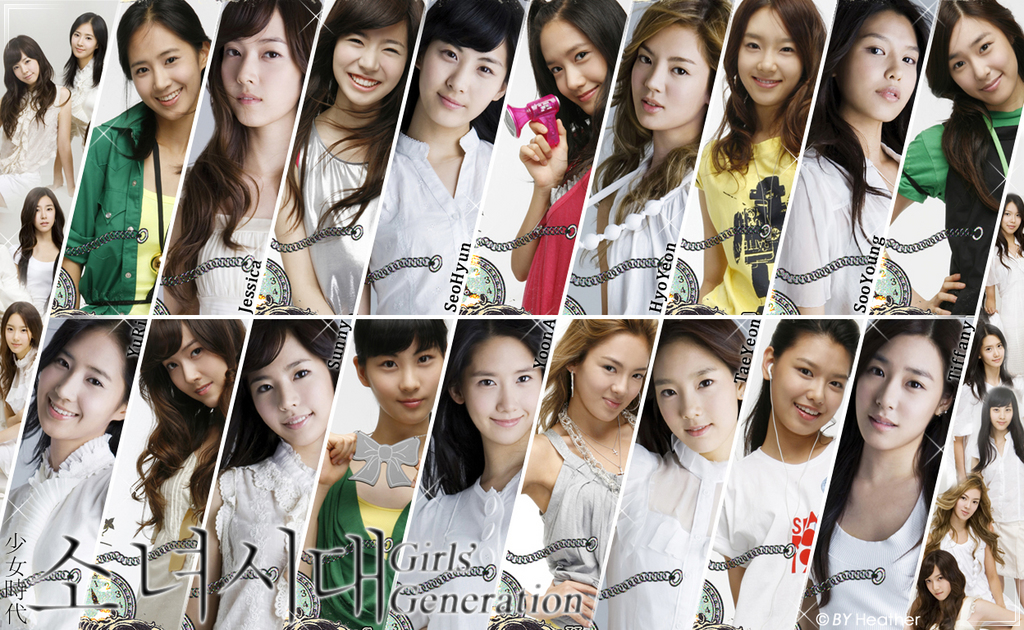 Girls Generation a.k.a SNSD before Plastic Surgery